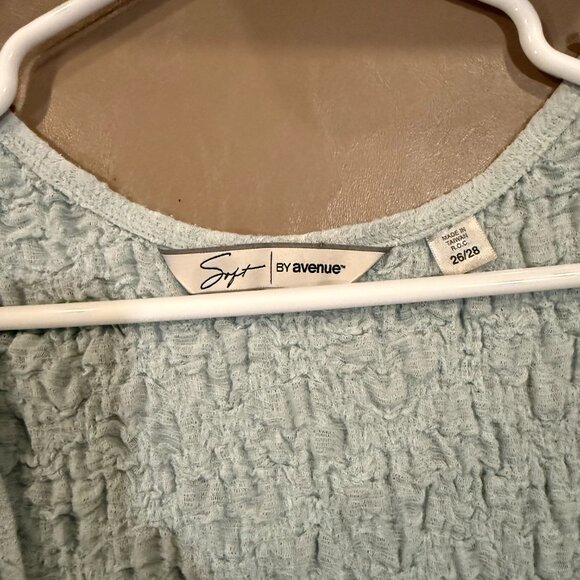 Soft by Avenue Powder Blue Sweater - Picture 3 of 8